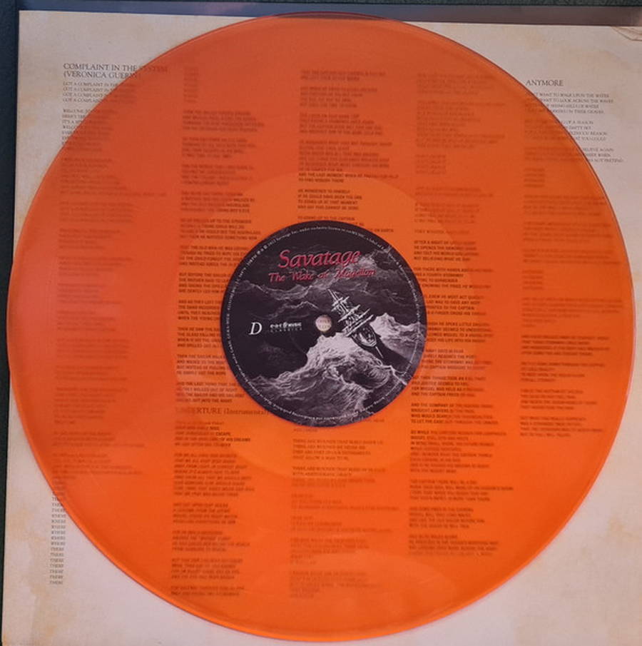 Savatage – The Wake Of Magellan (2LP orange)